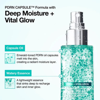 Anua PDRN Hyaluronic Acid Hydrating Capsule Mist 100ml(Buy 1 Get 1 Free)