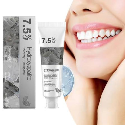 Nano Hydroxyapatite Teeth Whitening Toothpaste – Deep Cleaning & Bright Smile Formula (Buy 1 Get 2 Free)